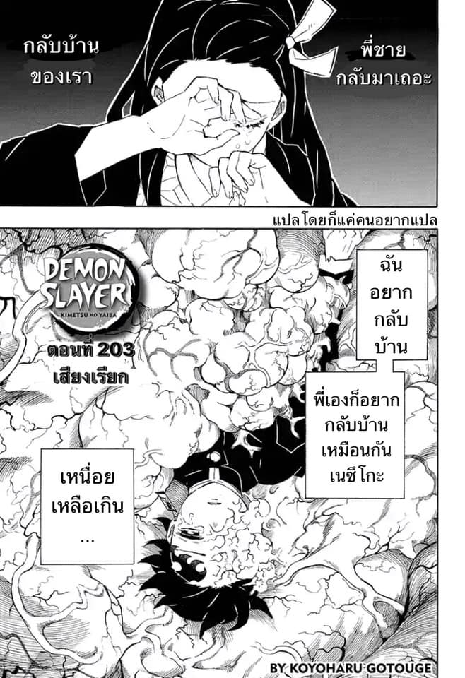 อ่าน Kimetsu no Yaiba