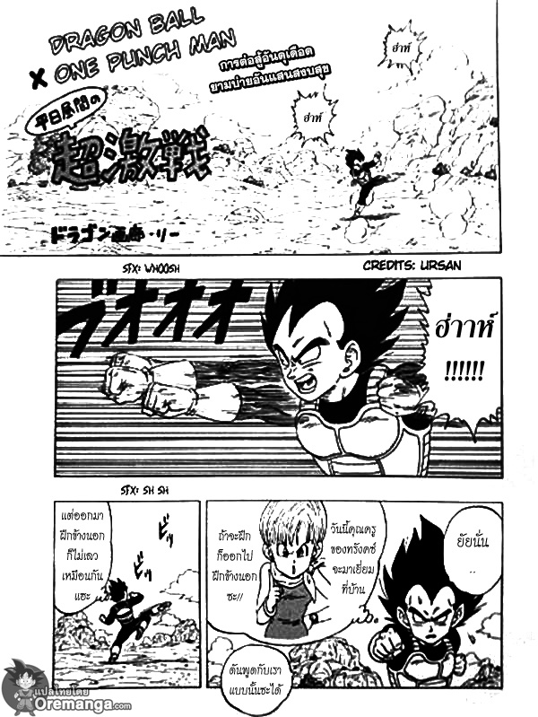 อ่าน Dragon Ball Z VS One Punch Man